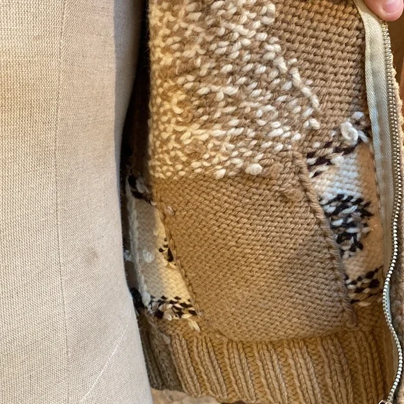 Vintage handmade bee full zip sweater - Picture 8 of 10